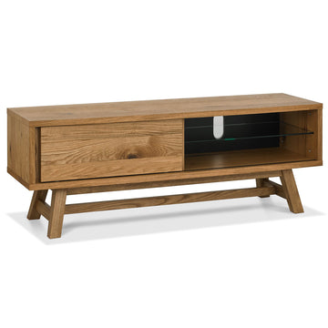 Bentley Designs Camden Rustic Oak Entertainment Unit
